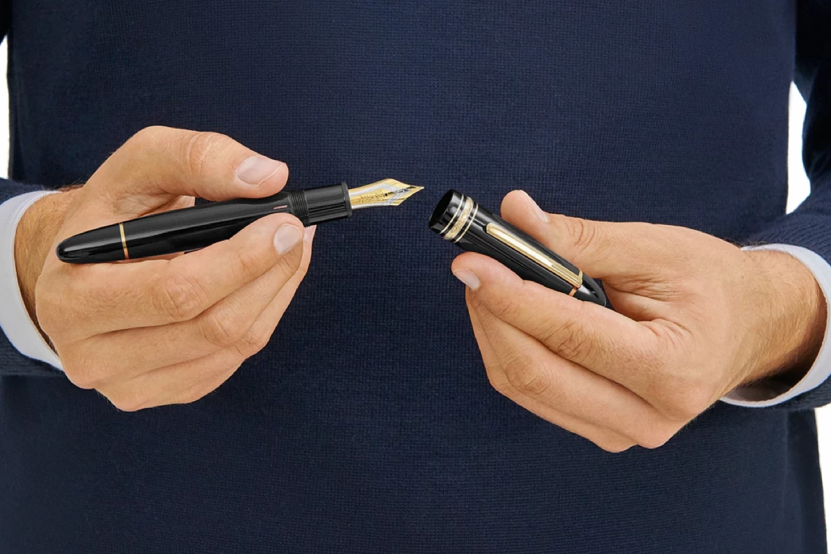 Montblanc Meisterstück 149 Gold Vulpen 4 Montblanc Meisterstück 149 Gold Vulpen - Afbeelding 4