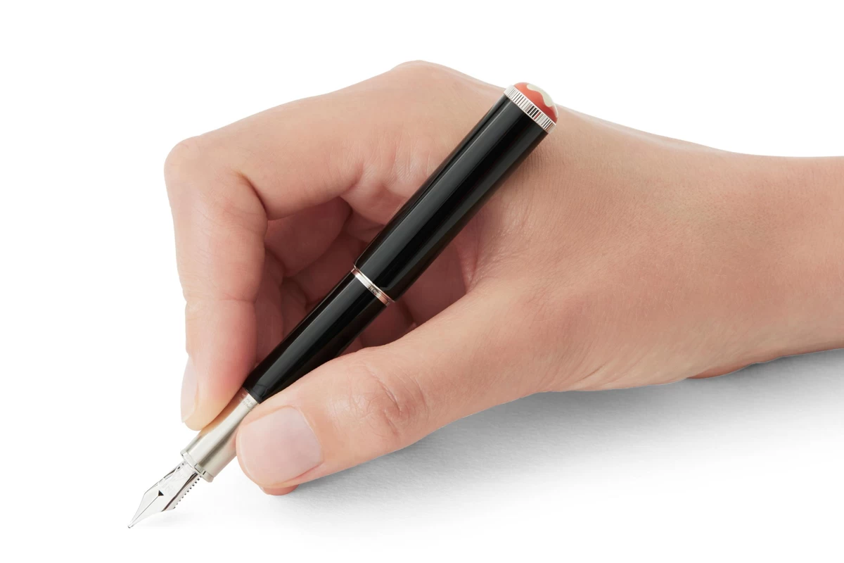 Montblanc Heritage Rouge Et Noir Baby Black Vulpen 2 Montblanc Heritage Rouge Et Noir Baby Black Vulpen - Afbeelding 2