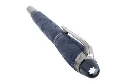 Montblanc Starwalker SpaceBlue Resin Vulpen -Pen Winkel 130211 Montblanc Starwalker SpaceBlue Resin FP 3