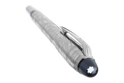 Montblanc Starwalker SpaceBlue Metal Vulpen -Pen Winkel 130220 Montblanc Starwalker SpaceBlue Metal FP 3