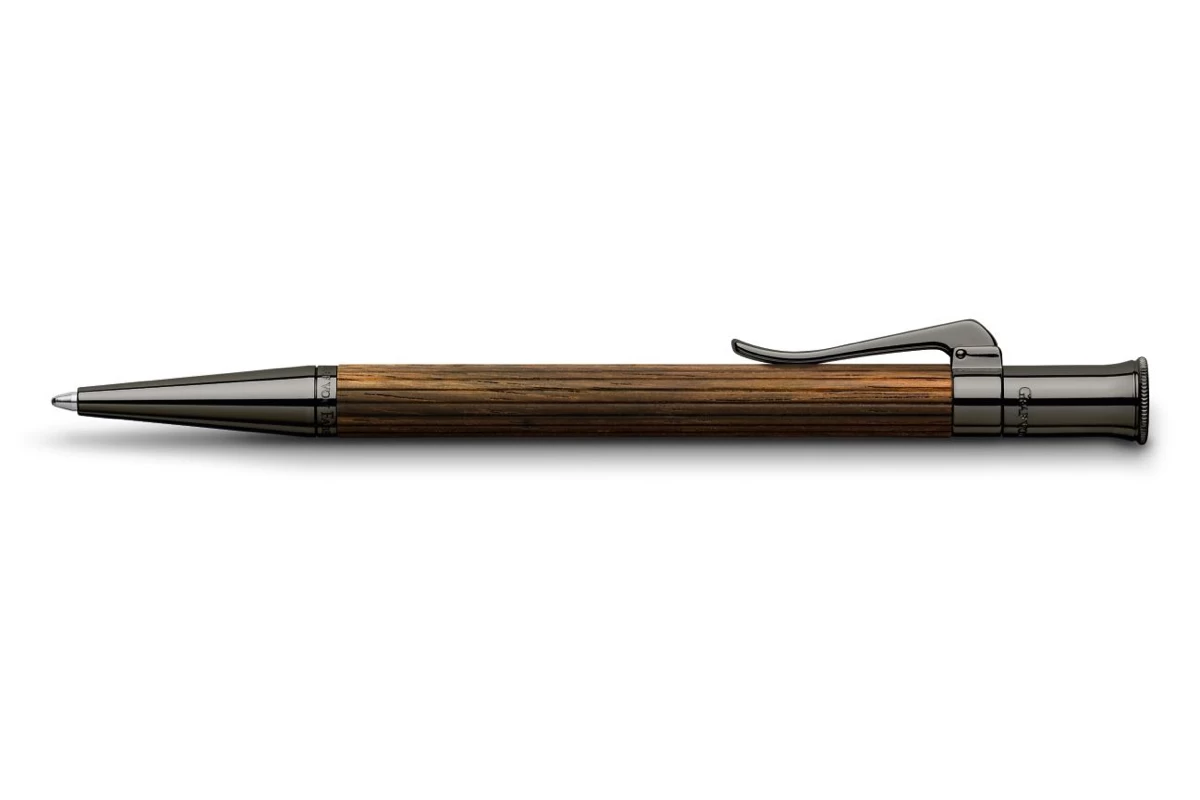 Graf Von Faber-Castell Classic Wood Macassar Balpen 1 Graf Von Faber-Castell Classic Wood Macassar Balpen