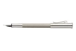 Graf Von Faber-Castell Guilloche Ciselé Light Grey Vulpen