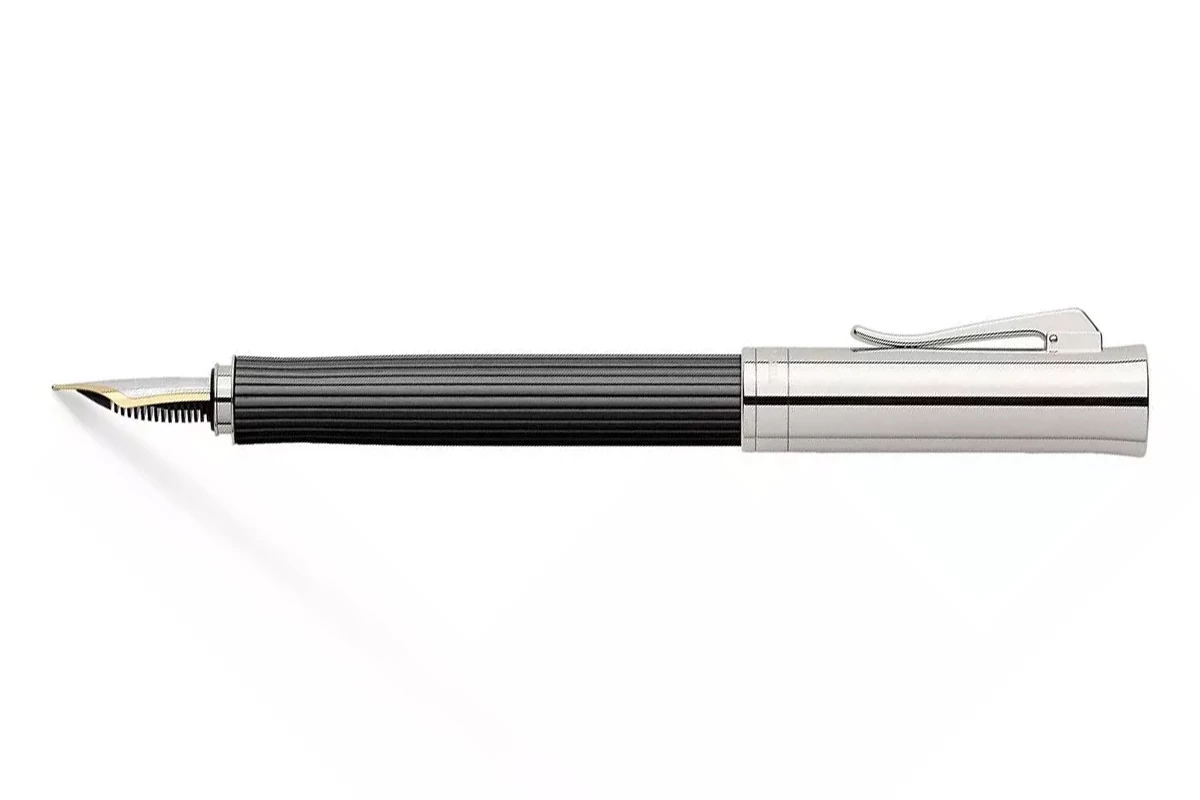 Graf Von Faber-Castell Intuition Platino Ebony Vulpen 1 Graf Von Faber-Castell Intuition Platino Ebony Vulpen