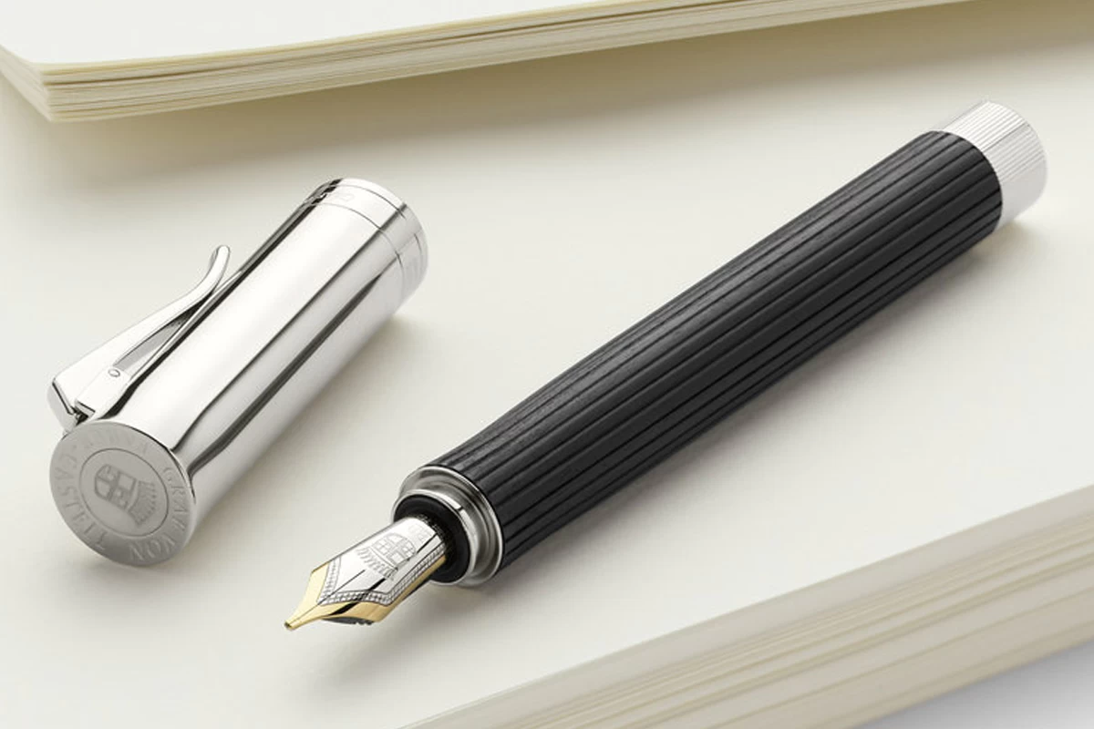 Graf Von Faber-Castell Intuition Platino Ebony Vulpen 3 Graf Von Faber-Castell Intuition Platino Ebony Vulpen - Afbeelding 3