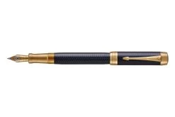 Parker® Parker Duofold Prestige Blue Chevron Centennial Vulpen