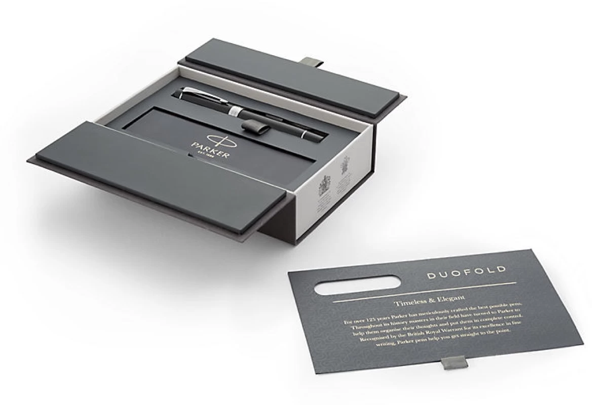 Parker® Parker Duofold Classic Black CT International Vulpen 3 Parker® Parker Duofold Classic Black CT International Vulpen - Afbeelding 3