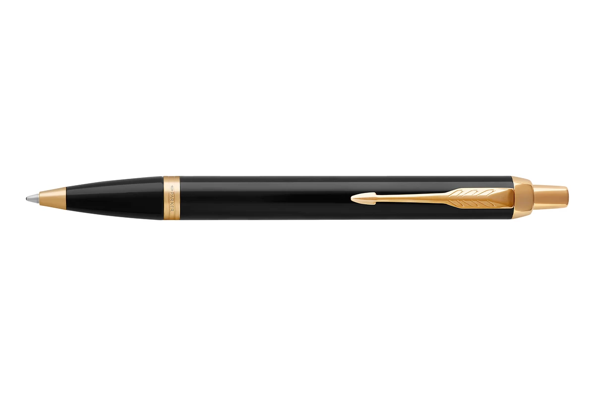 Parker® Parker IM Black Lacquer GT Balpen 1 Parker® Parker IM Black Lacquer GT Balpen