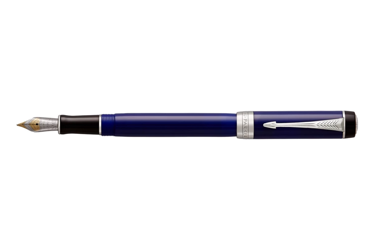 Parker® Parker Duofold Classic Blue & Black International Vulpen 1 Parker® Parker Duofold Classic Blue & Black International Vulpen