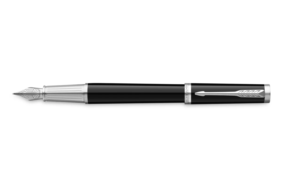 Parker® Parker Ingenuity Black Lacquer CT Vulpen 1 Parker® Parker Ingenuity Black Lacquer CT Vulpen
