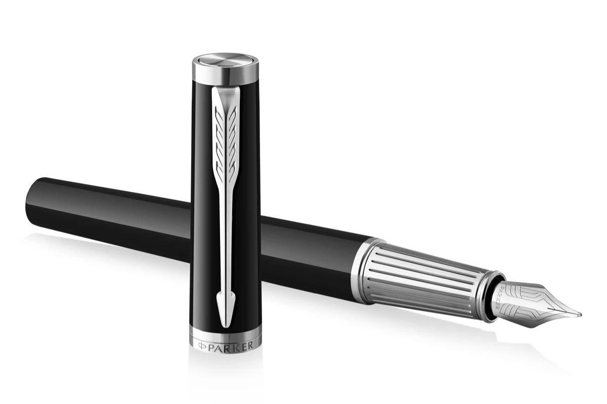 Parker® Parker Ingenuity Black Lacquer CT Vulpen 2 Parker® Parker Ingenuity Black Lacquer CT Vulpen - Afbeelding 2