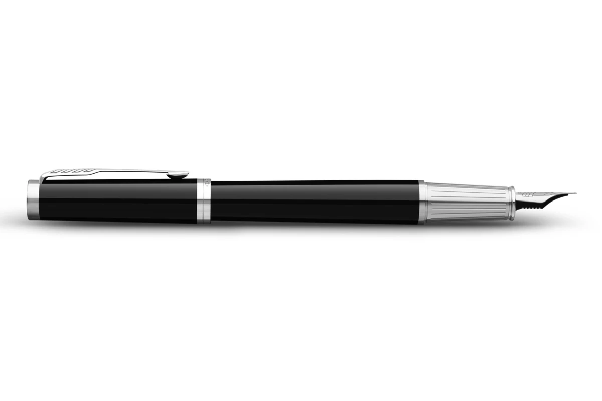 Parker® Parker Ingenuity Black Lacquer CT Vulpen 3 Parker® Parker Ingenuity Black Lacquer CT Vulpen - Afbeelding 3