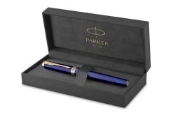 Parker® Parker Ingenuity Blue Lacquer GT Vulpen -Pen Winkel 2182009 Parker Ingenuity Blue Lacquer GT FP 5