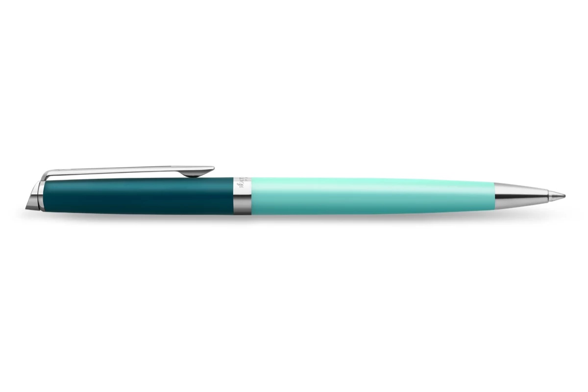 Waterman Hémisphère Colour Blocking Green CT Balpen 3 Waterman Hémisphère Colour Blocking Green CT Balpen - Afbeelding 3