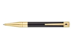 S.T. Dupont D-Initial Black Gold Balpen