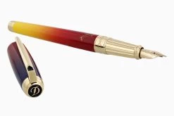 S.T. Dupont Line D Large Montecristo L'Aurore Vulpen 7 S.T. Dupont Line D Large Montecristo L'Aurore Vulpen -Pen Winkel 410134L S T Dupont Line D Large Montecristo Aurore FP 3