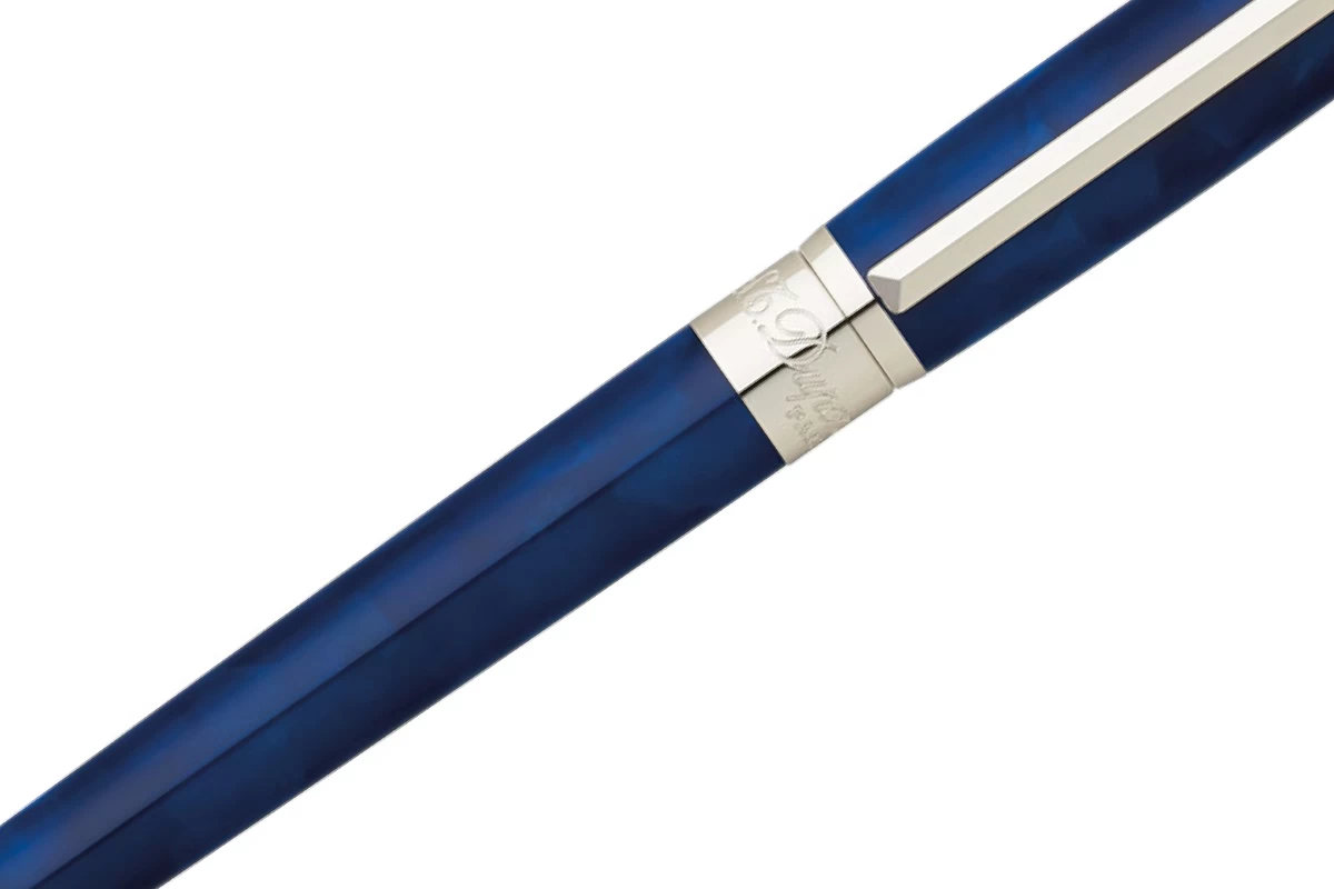 S.T. Dupont D-Line Atelier Blauw Vulpen 2 S.T. Dupont D-Line Atelier Blauw Vulpen - Afbeelding 2