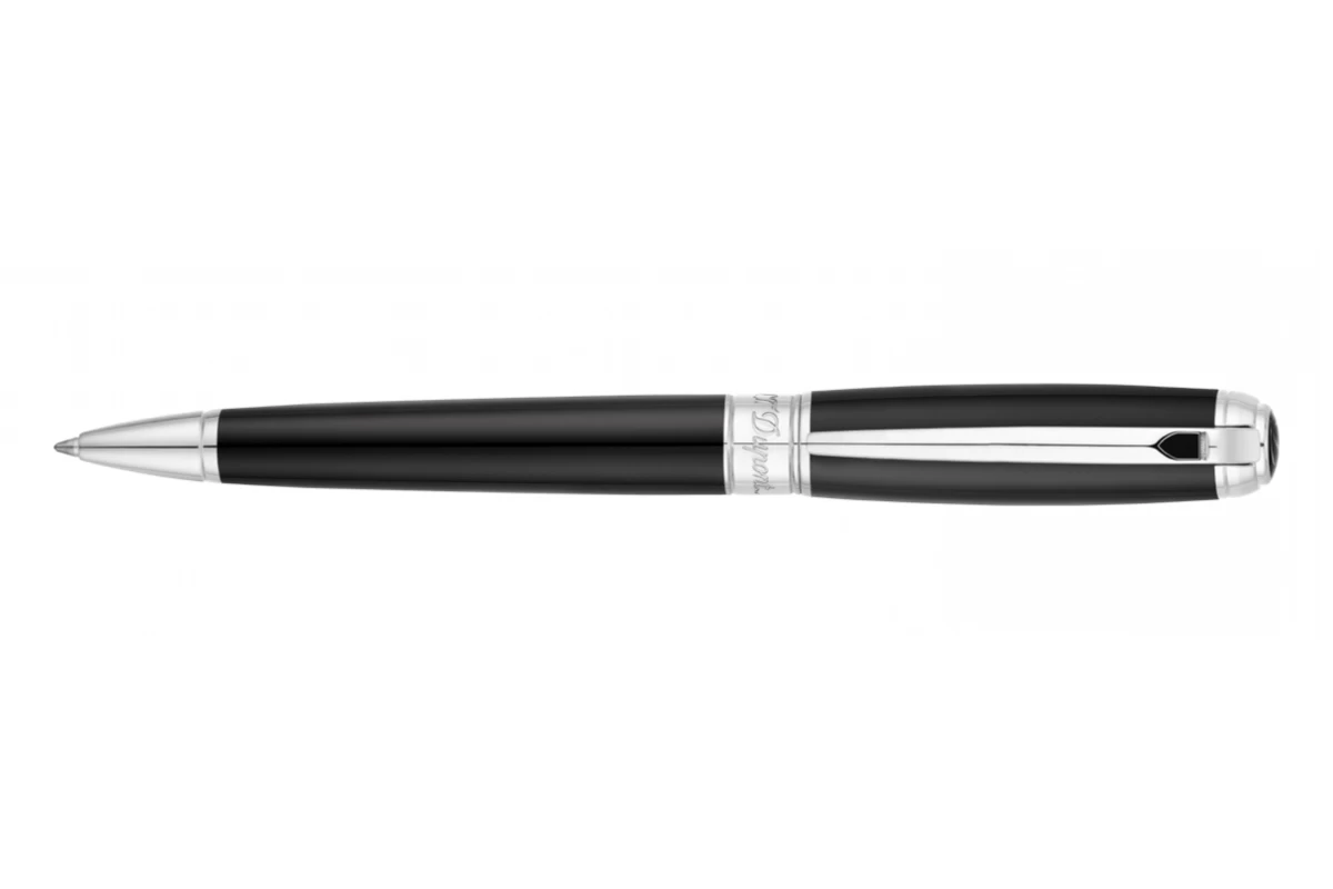 S.T. Dupont D-Line Black/Palladium Balpen 1 S.T. Dupont D-Line Black/Palladium Balpen