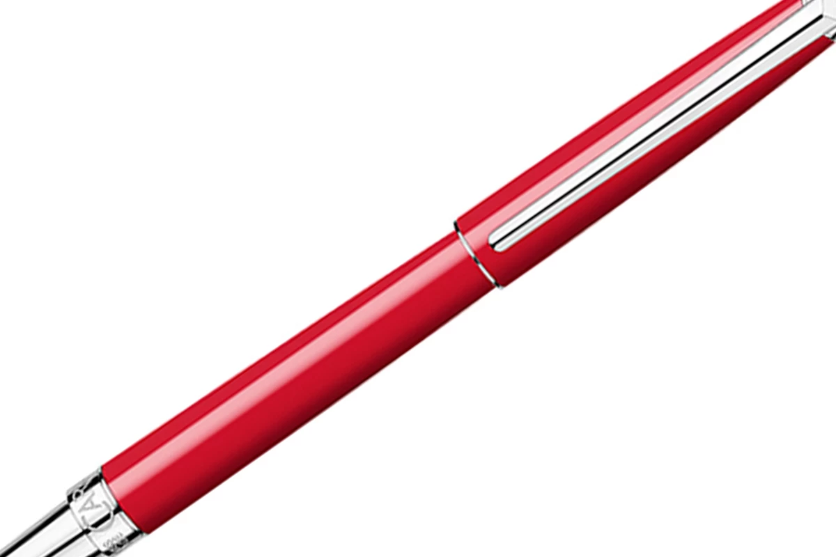 Caran D'Ache Léman Slim Scarlet Red Vulpen 2 Caran D'Ache Léman Slim Scarlet Red Vulpen - Afbeelding 2