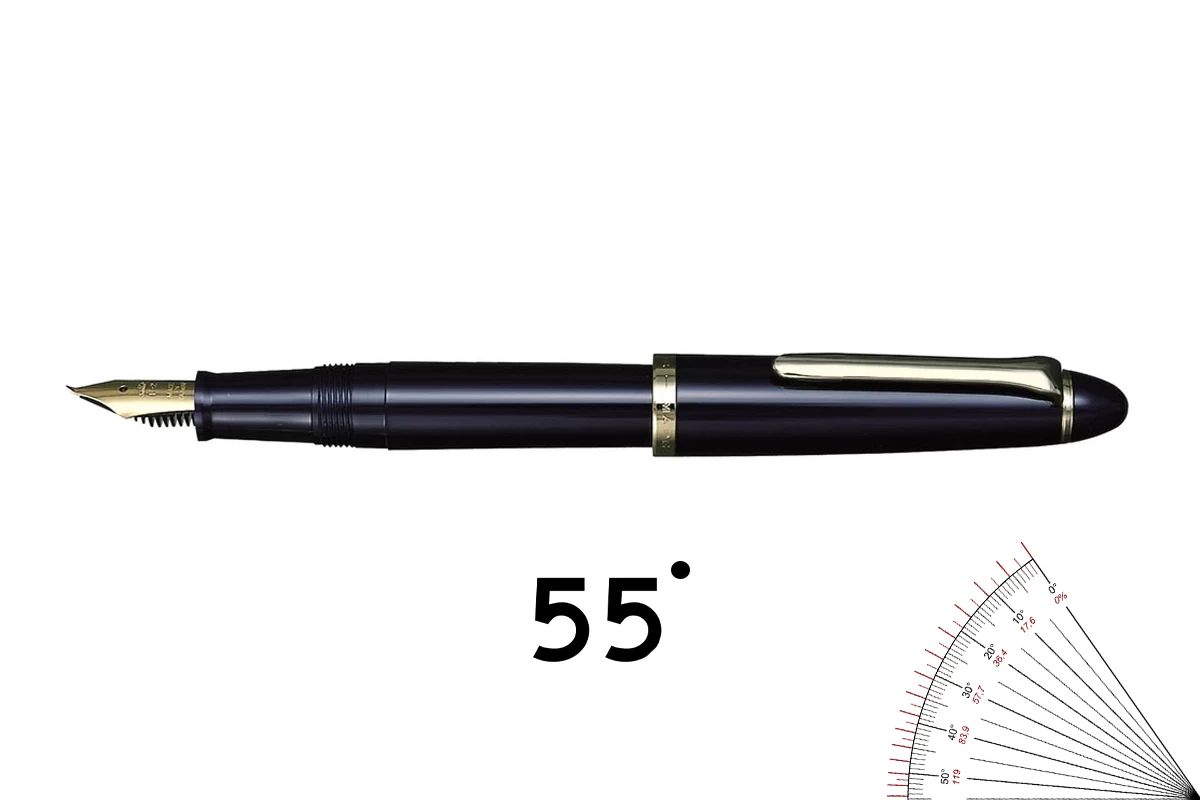 Sailor Fude De Mannen Calligraphy Blue Vulpen 1 Sailor Fude De Mannen Calligraphy Blue Vulpen