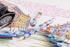 Aurora 88 Il Viaggio Segreto In Italia 'Burano' Vulpen -Pen Winkel Aurora Il Viaggo Segreta In Italia Burano Fountain Pen 5