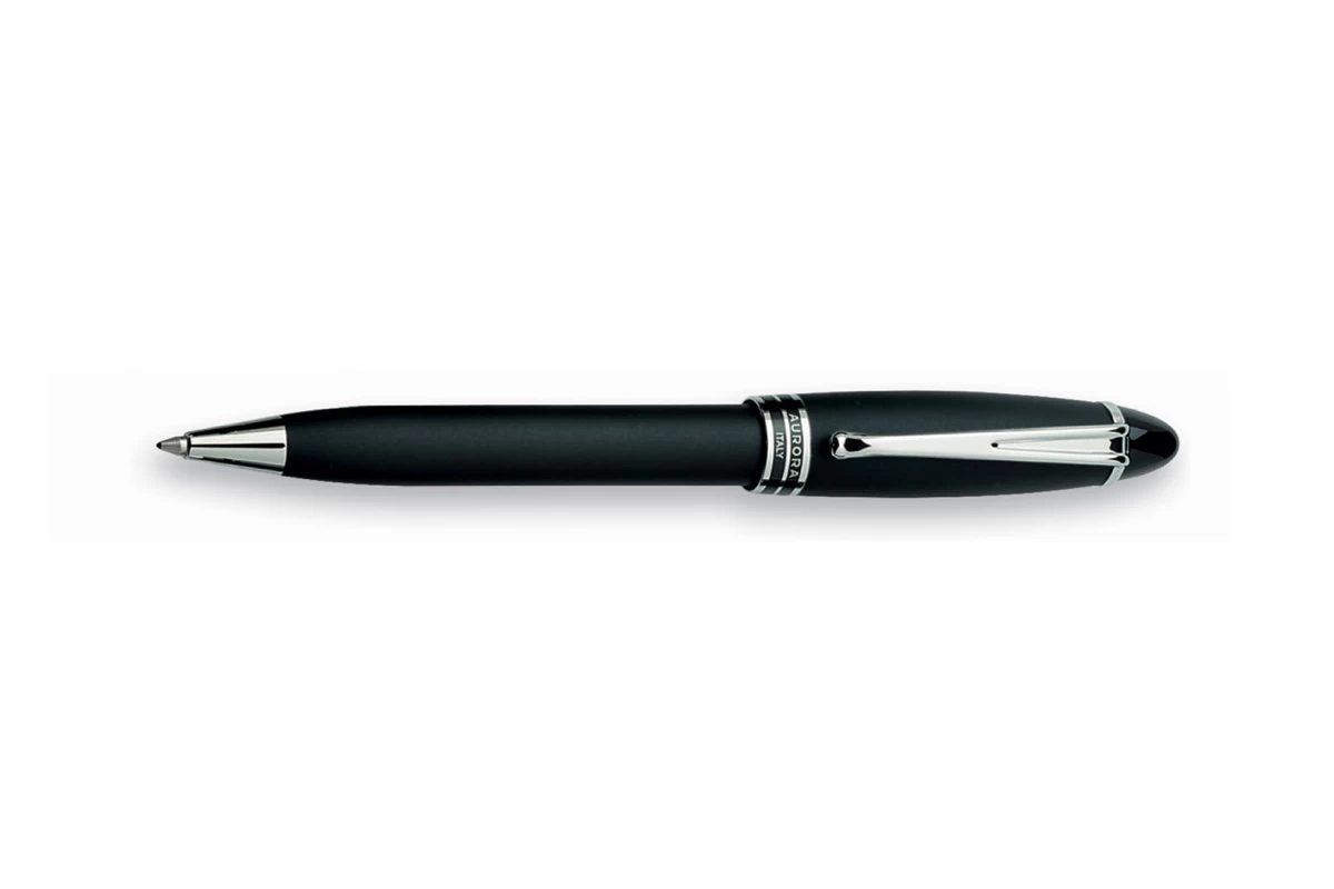 Aurora Ipsilon Satin Black Balpen 1 Aurora Ipsilon Satin Black Balpen