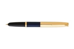 Aurora Duo-Cart Blauw/Goud Vulpen