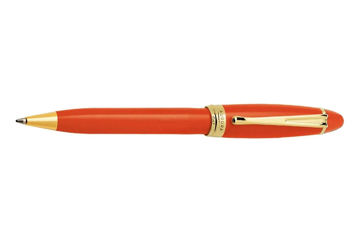 Aurora Ipsilon Autumn Orange Balpen 1 Aurora Ipsilon Autumn Orange Balpen