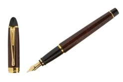 Aurora Ipsilon Deluxe Tortoise Vulpen -Pen Winkel Brown20Ips203
