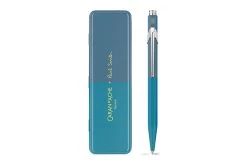 Caran D'Ache 849 Paul Smith Cyan/Steel Balpen