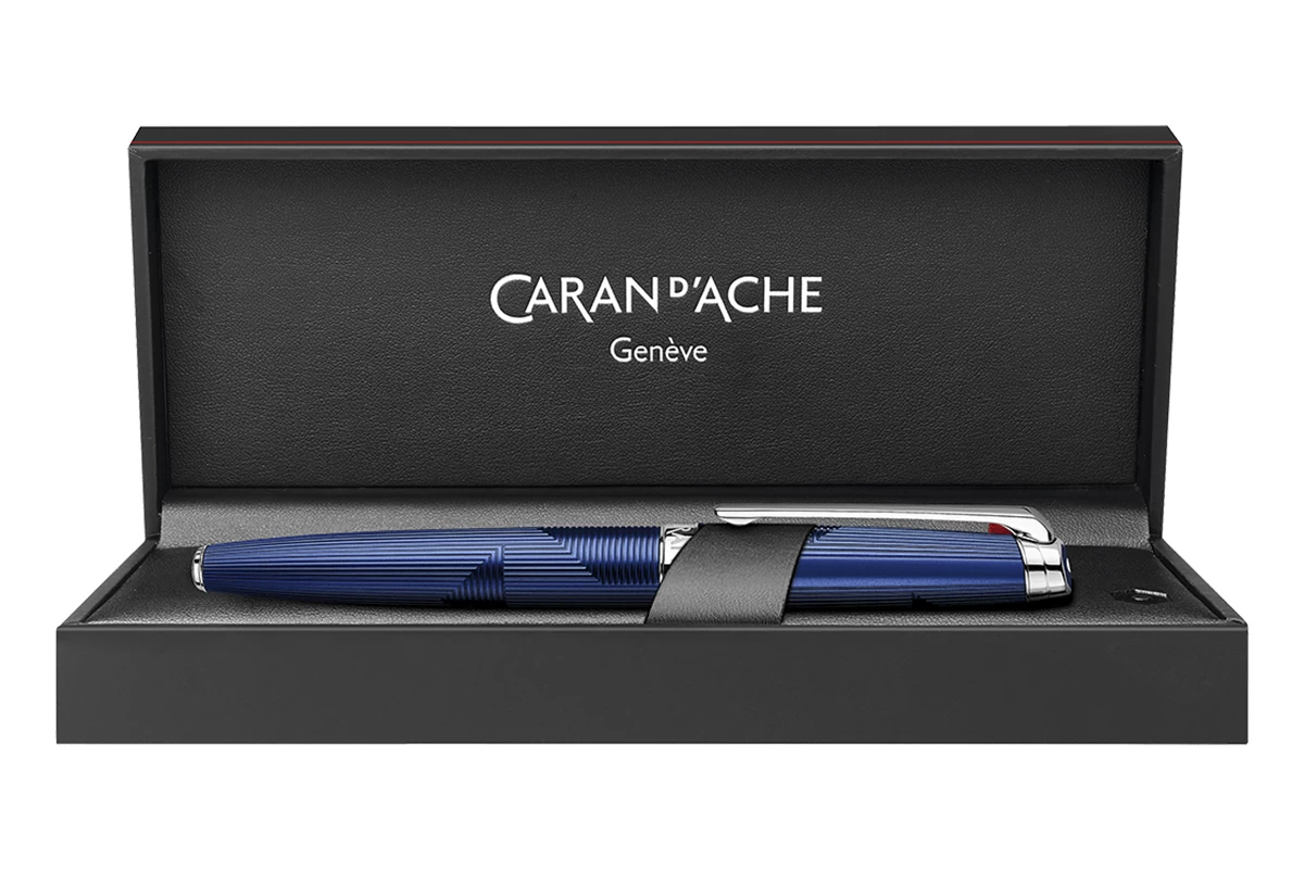 Caran D'Ache Léman Bleu Marin Vulpen 4 Caran D'Ache Léman Bleu Marin Vulpen - Afbeelding 4