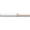 Caran D'Ache Léman Slim White Rose Gold Vulpotlood