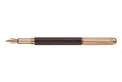 Caran D'Ache Varius Ebony Rose Gold Vulpen
