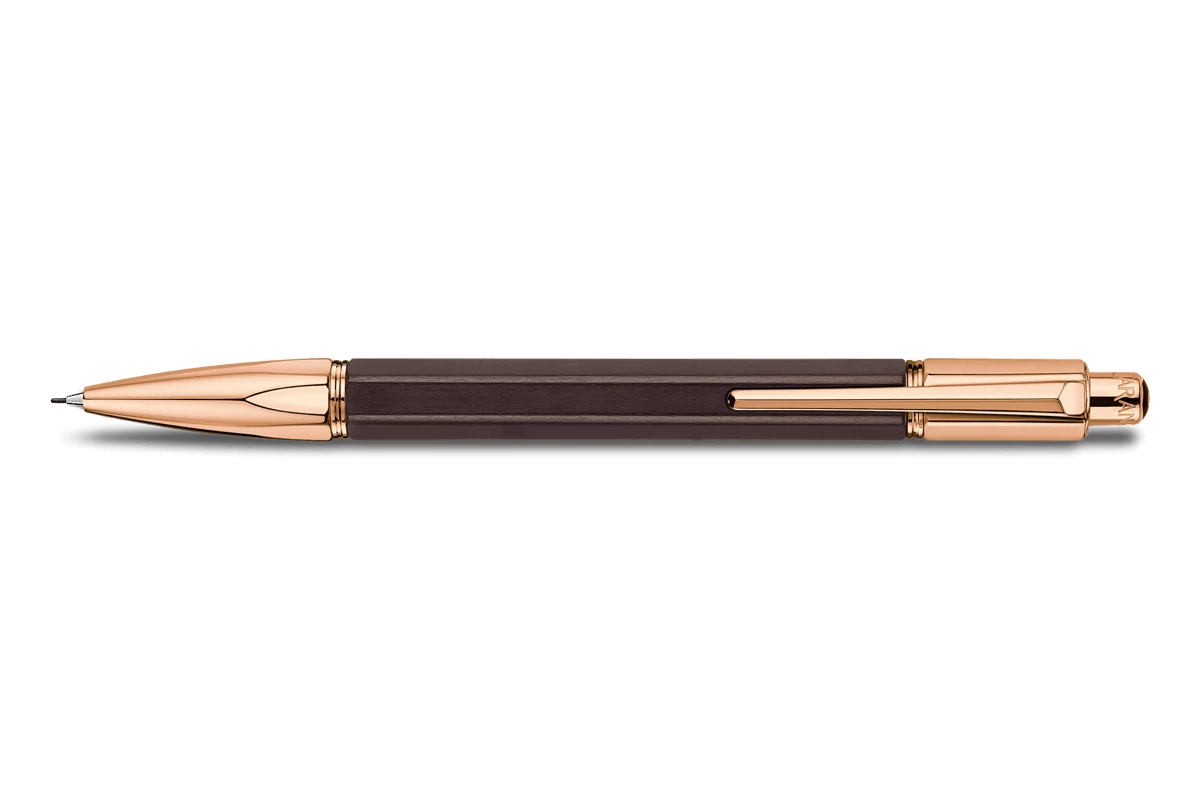 Caran D'Ache Varius Ebony Rose Gold Vulpotlood 1 Caran D'Ache Varius Ebony Rose Gold Vulpotlood