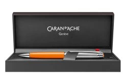 Caran D'Ache Léman Bicolor Saffron Balpen -Pen Winkel Caran d ache Leman Bicolor Saffron ballpoint pen 3