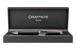 Caran D'Ache Léman Ebony Black Balpen -Pen Winkel Caran d ache Leman Ebony Black ballpoint pen 3
