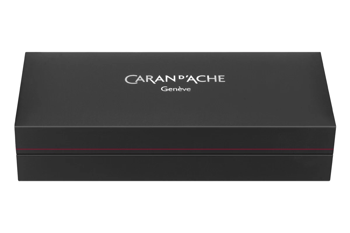 Caran D'Ache Léman Slim White Rose Gold Balpen 3 Caran D'Ache Léman Slim White Rose Gold Balpen - Afbeelding 3