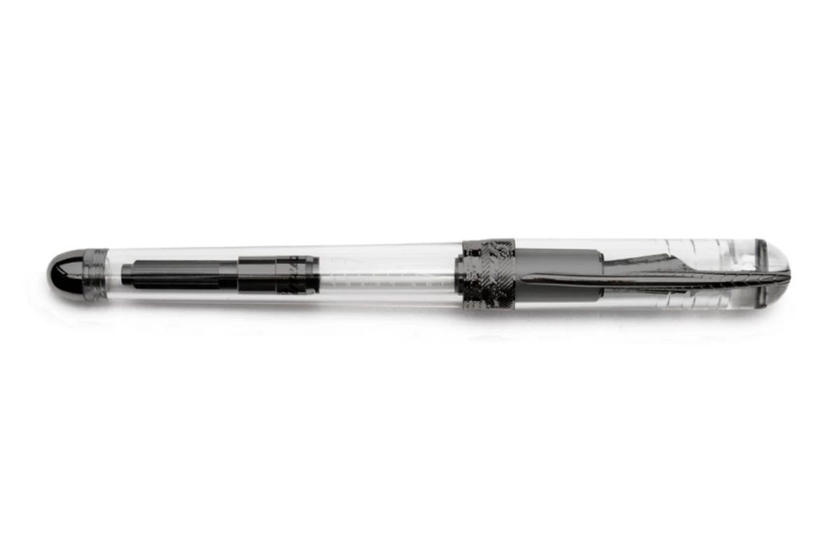 Pineider Avatar UR Black Demo Clear Vulpen 3 Pineider Avatar UR Black Demo Clear Vulpen - Afbeelding 3