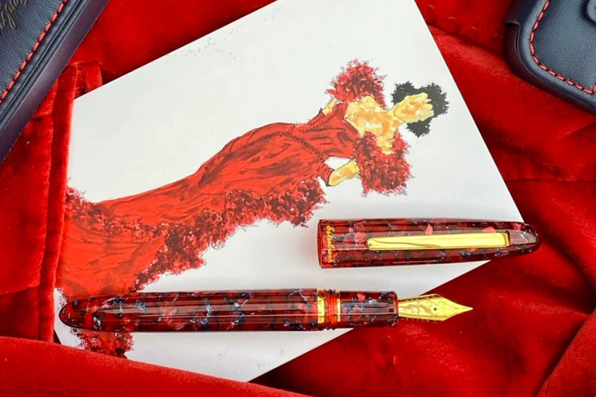 Esterbrook Estie Scarlet GT Vulpen 4 Esterbrook Estie Scarlet GT Vulpen - Afbeelding 4