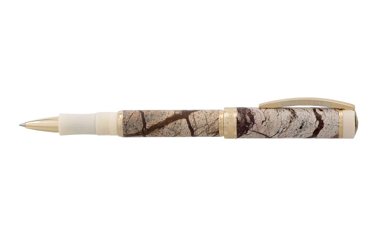 Visconti Millionaire Forest Brown Marble Limited Edition 23K Set 2 Visconti Millionaire Forest Brown Marble Limited Edition 23K Set - Afbeelding 2