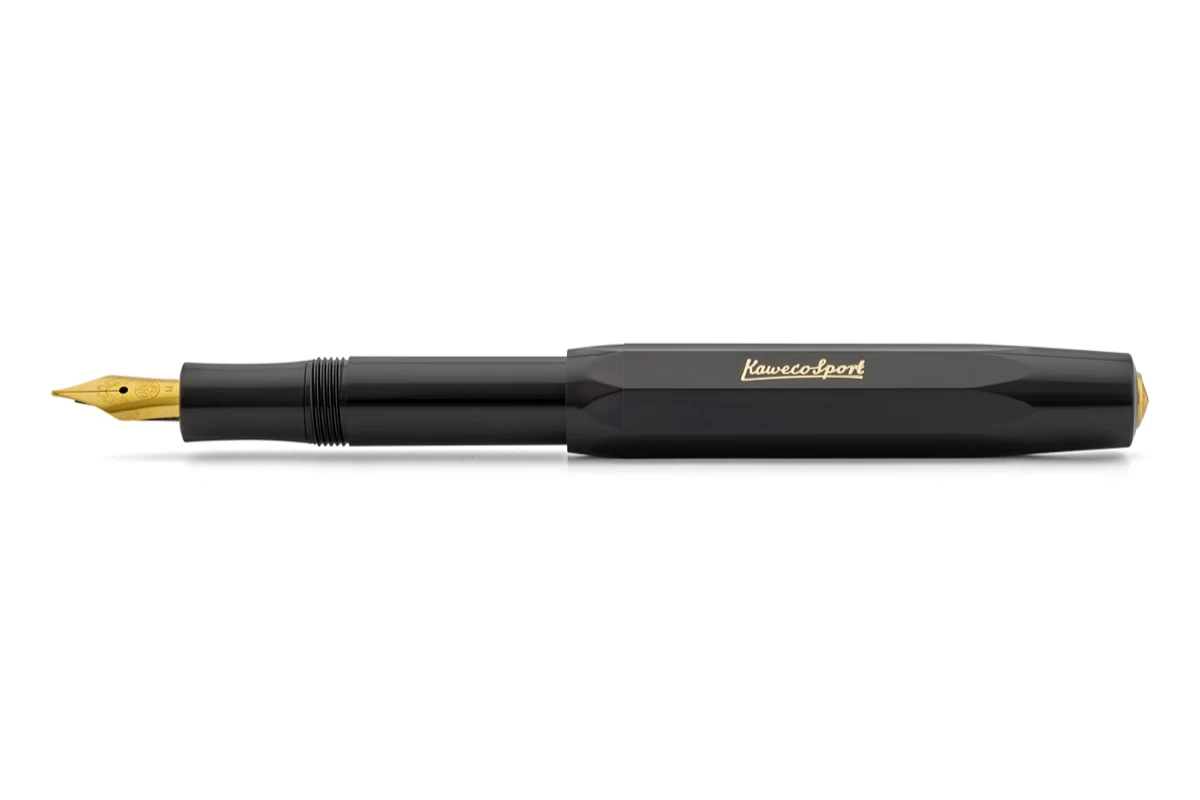 Kaweco Classic Sport Zwart Vulpen 1 Kaweco Classic Sport Zwart Vulpen