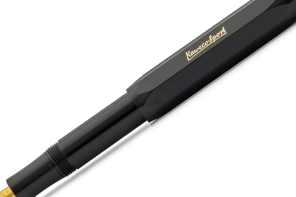 Kaweco Classic Sport Zwart Vulpen 2 Kaweco Classic Sport Zwart Vulpen - Afbeelding 2