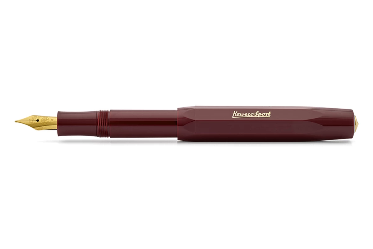 Kaweco Classic Sport Burgundy Vulpen 1 Kaweco Classic Sport Burgundy Vulpen