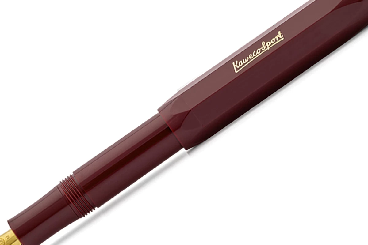 Kaweco Classic Sport Burgundy Vulpen 2 Kaweco Classic Sport Burgundy Vulpen - Afbeelding 2