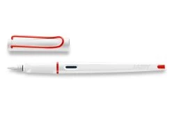 LAMY Joy White + Red Kalligrafie Set -Pen Winkel LAMY Joy Red White Calligraphy Fountain Pen 1