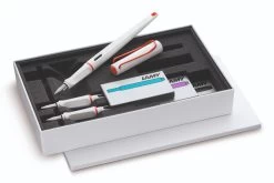 LAMY Joy White + Red Kalligrafie Set