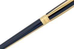 S.T. Dupont D Line Plume Windsor Blue Gold Trim Vulpen -Pen Winkel LINE20D20PLUME20WINDSOR20BLUE20OR20CU20CU