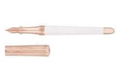 S.T. Dupont Liberté Feminine Wit Rosé Goud Vulpen -Pen Winkel Liberte Feminine 460398 fp 1