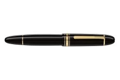 Montblanc Meisterstück 149 Gold-Coated Calligraphy Curved Nib Vulpen -Pen Winkel Montblanc 149 Calligraphy Curved Nib FP 4