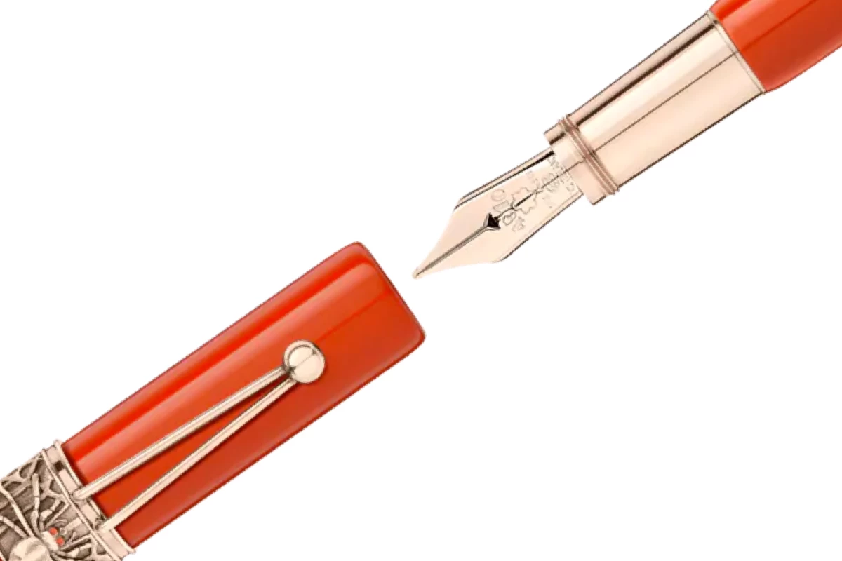 Montblanc Heritage Rouge Et Noir Spider Metamorphosis Red Vulpen 2 Montblanc Heritage Rouge Et Noir Spider Metamorphosis Red Vulpen - Afbeelding 2