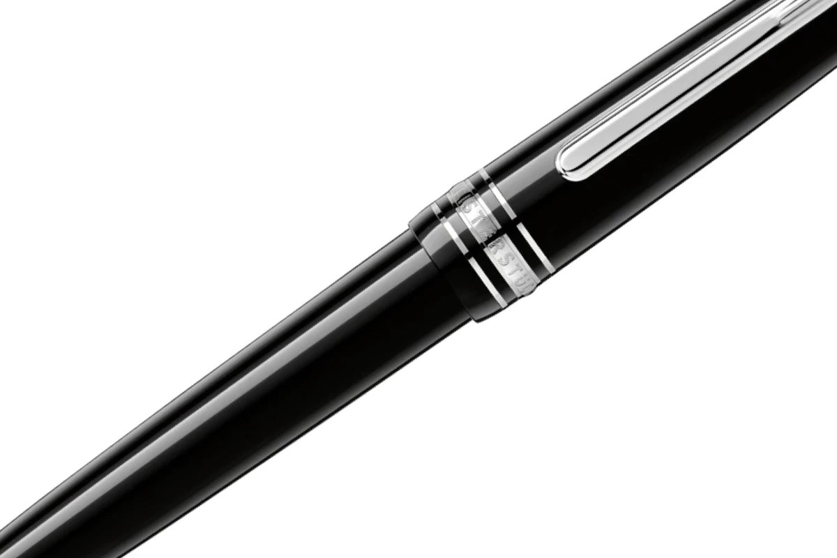 Montblanc Meisterstück Midsize Platinum Balpen 2 Montblanc Meisterstück Midsize Platinum Balpen - Afbeelding 2